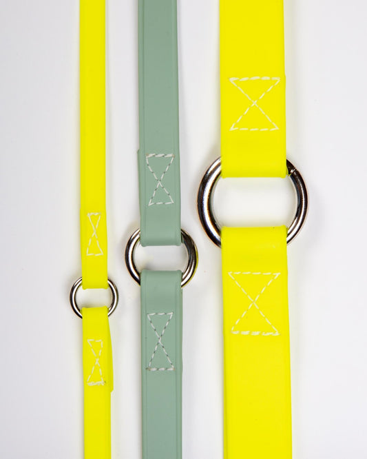 A Walk in the Park Dog Leash in Neon Yellow