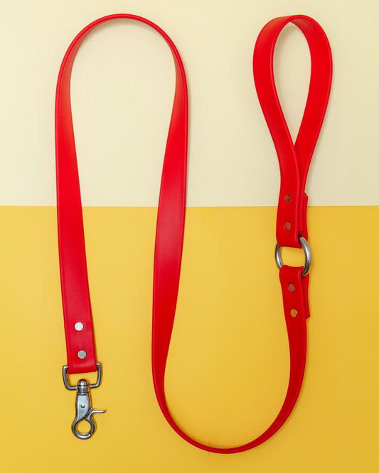 City Leash in Real Red