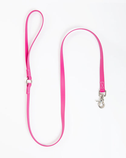 A Walk in the Park Dog Leash in Magenta Pink