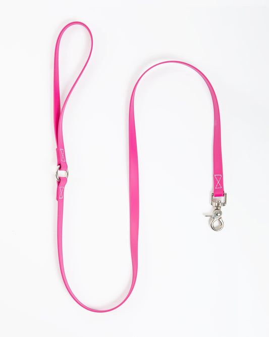 A Walk in the Park Dog Leash in Magenta Pink