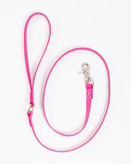 A Walk in the Park Dog Leash in Magenta Pink