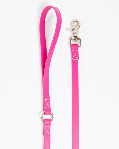 A Walk in the Park Dog Leash in Magenta Pink